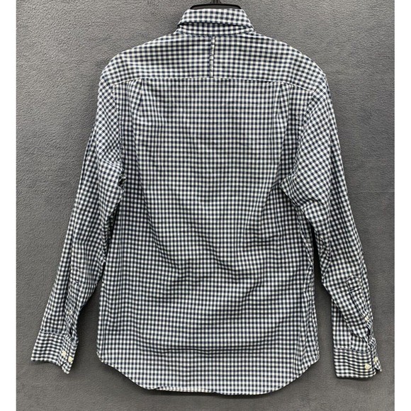 Banana Republic Button Down Shirt Mens Size Small Slim Fit Teal Long Sleeve 2015 - Picture 2 of 16